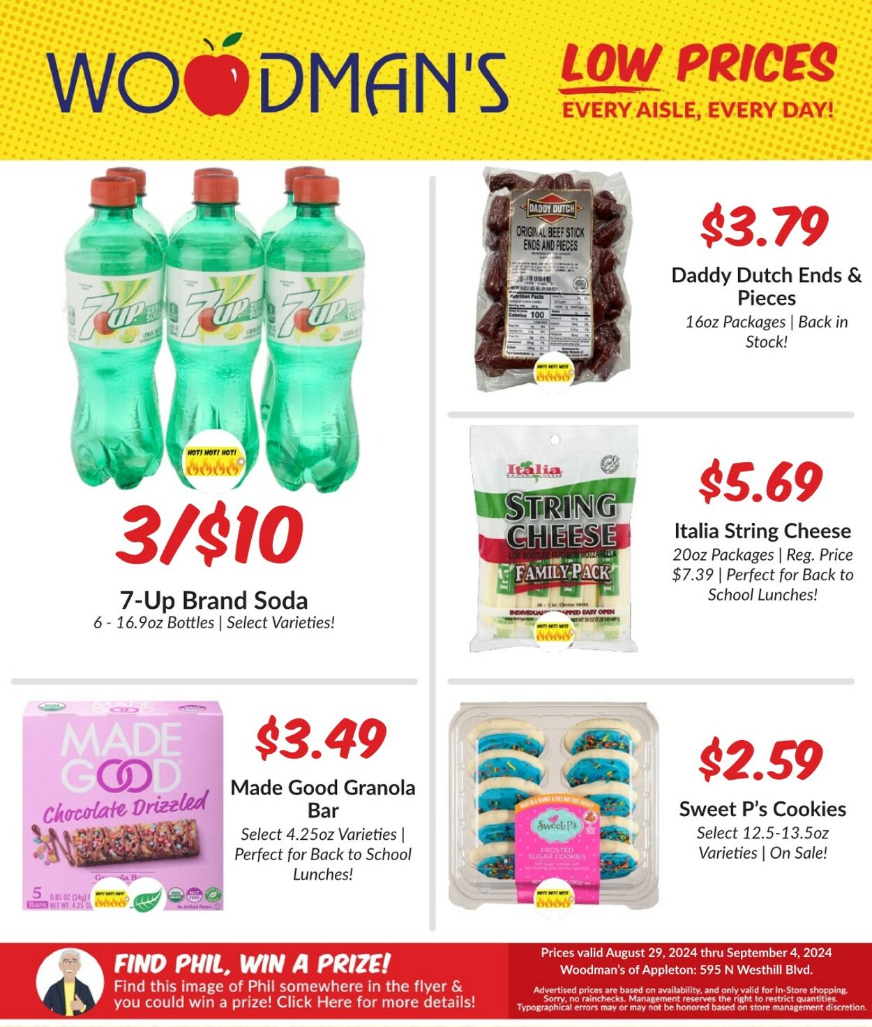 Weekly ad Woodman's Market 08/29/2024 - 09/04/2024