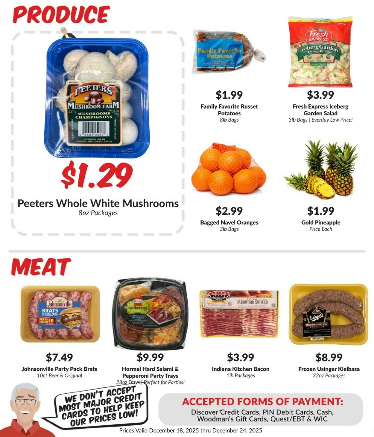 Weekly ad Woodman's Market 12/18/2025 - 12/24/2025