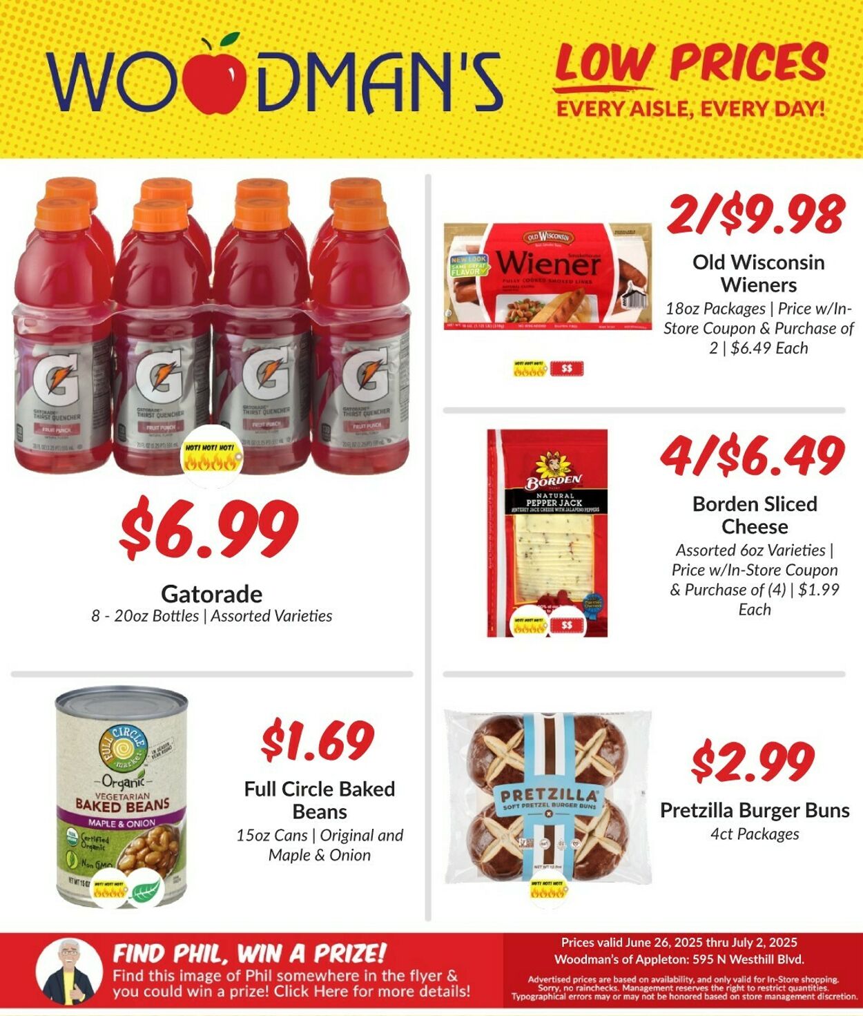 Weekly ad Woodman's Market 06/26/2025 - 07/02/2025