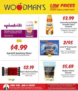 Weekly ad Woodman's Market 09/05/2024 - 09/11/2024