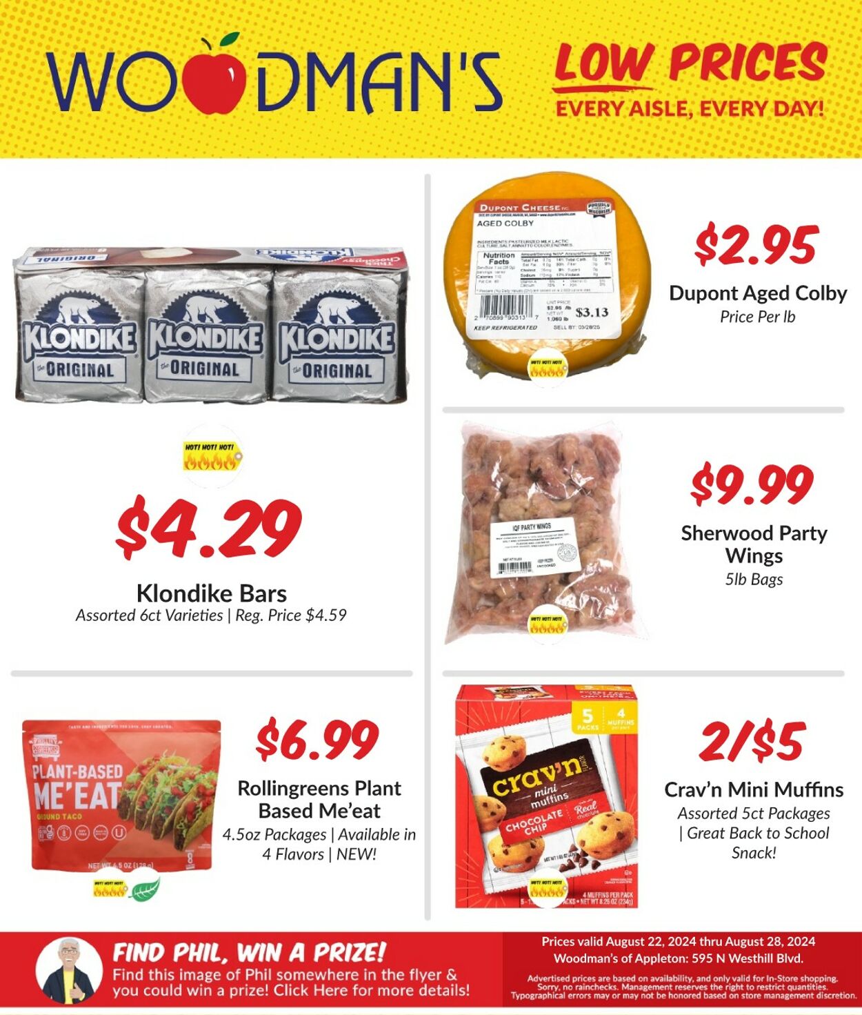 Weekly ad Woodman's Market 08/22/2024 - 08/28/2024