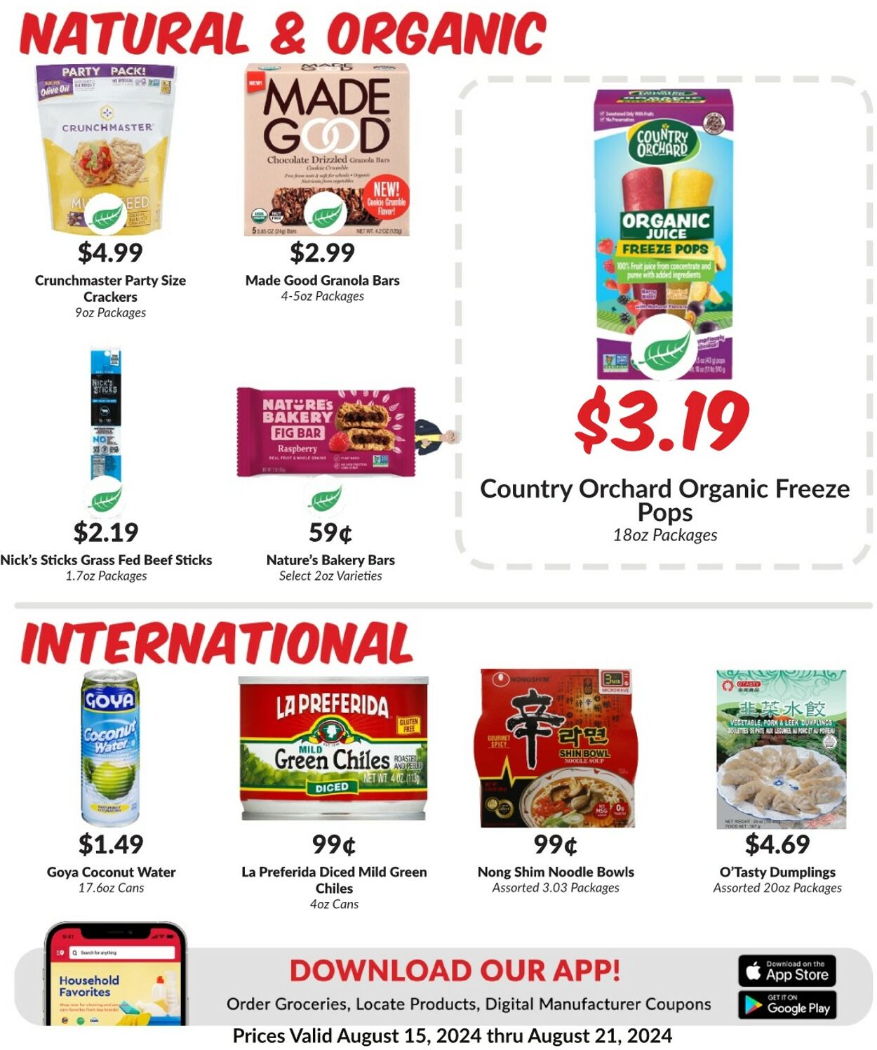 Weekly ad Woodman's Market 08/15/2024 - 08/21/2024