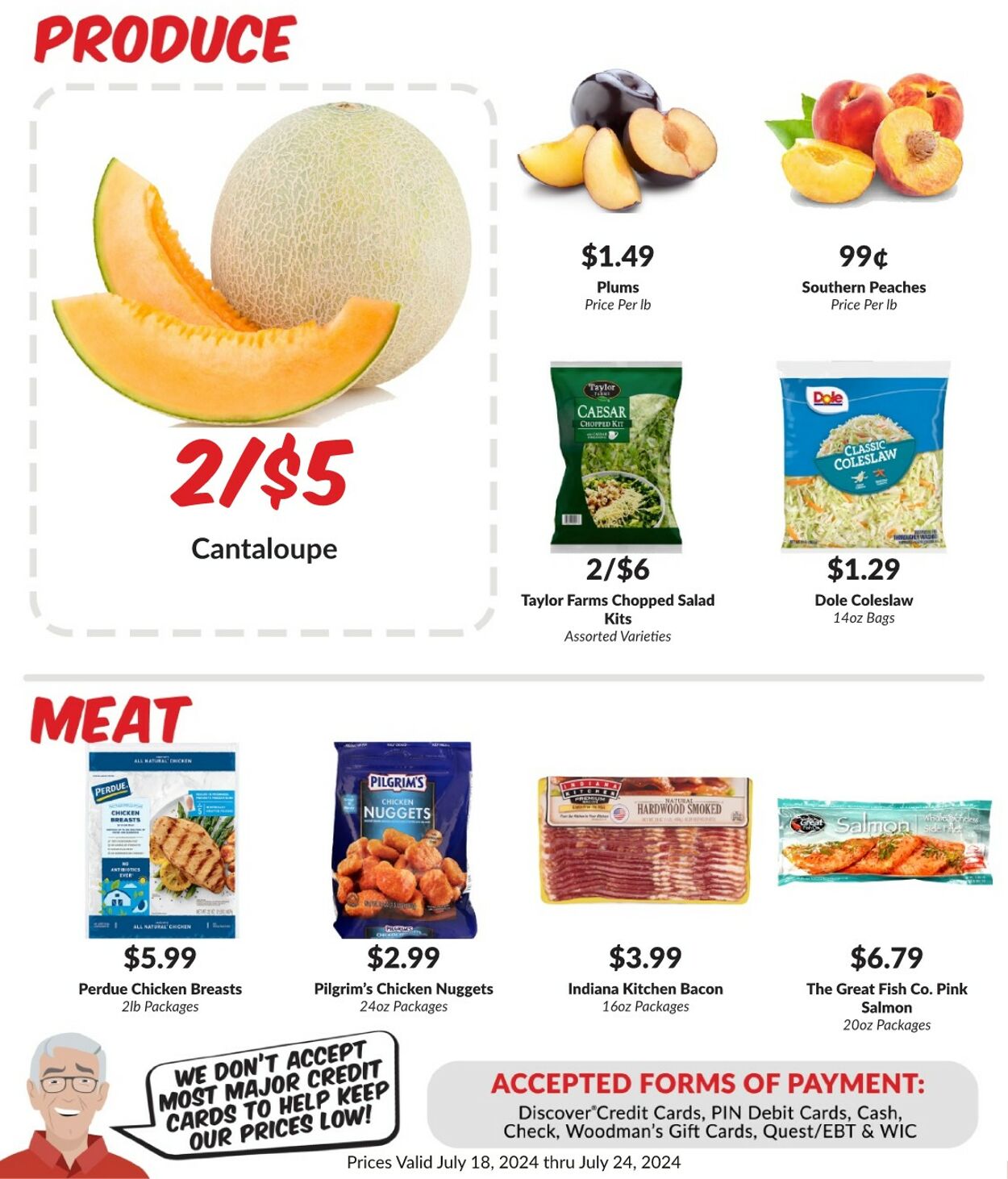 Weekly ad Woodman's Market 07/18/2024 - 07/24/2024