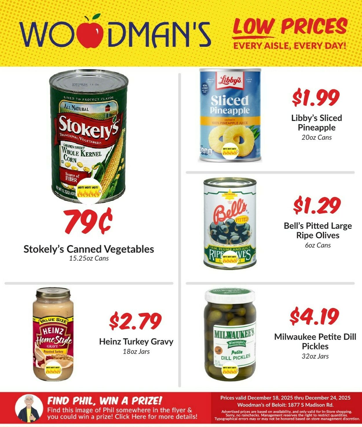 Weekly ad Woodman's Market 12/18/2025 - 12/24/2025