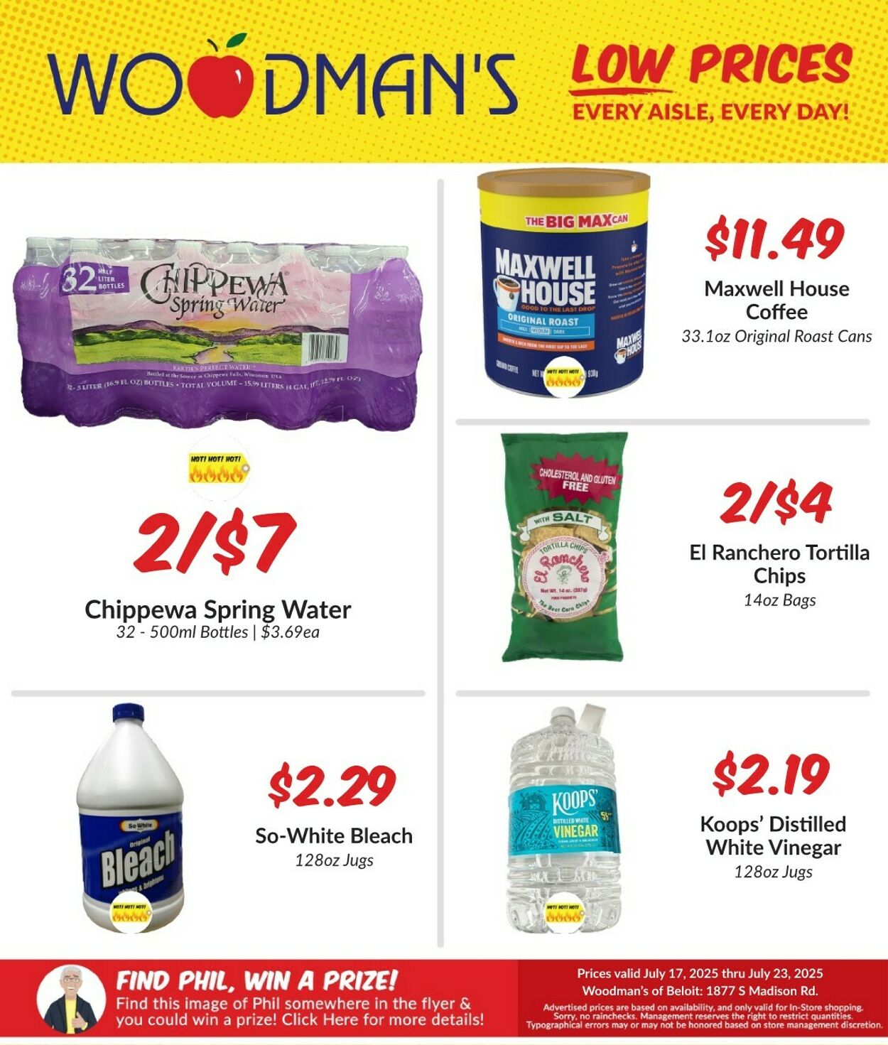 Weekly ad Woodman's Market 07/17/2025 - 07/23/2025