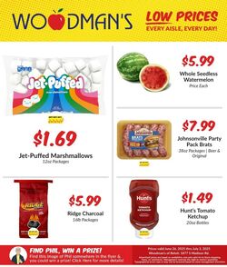 Weekly ad Woodman's Market 06/26/2025 - 07/02/2025