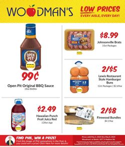 Weekly ad Woodman's Market 05/05/2022 - 05/11/2022