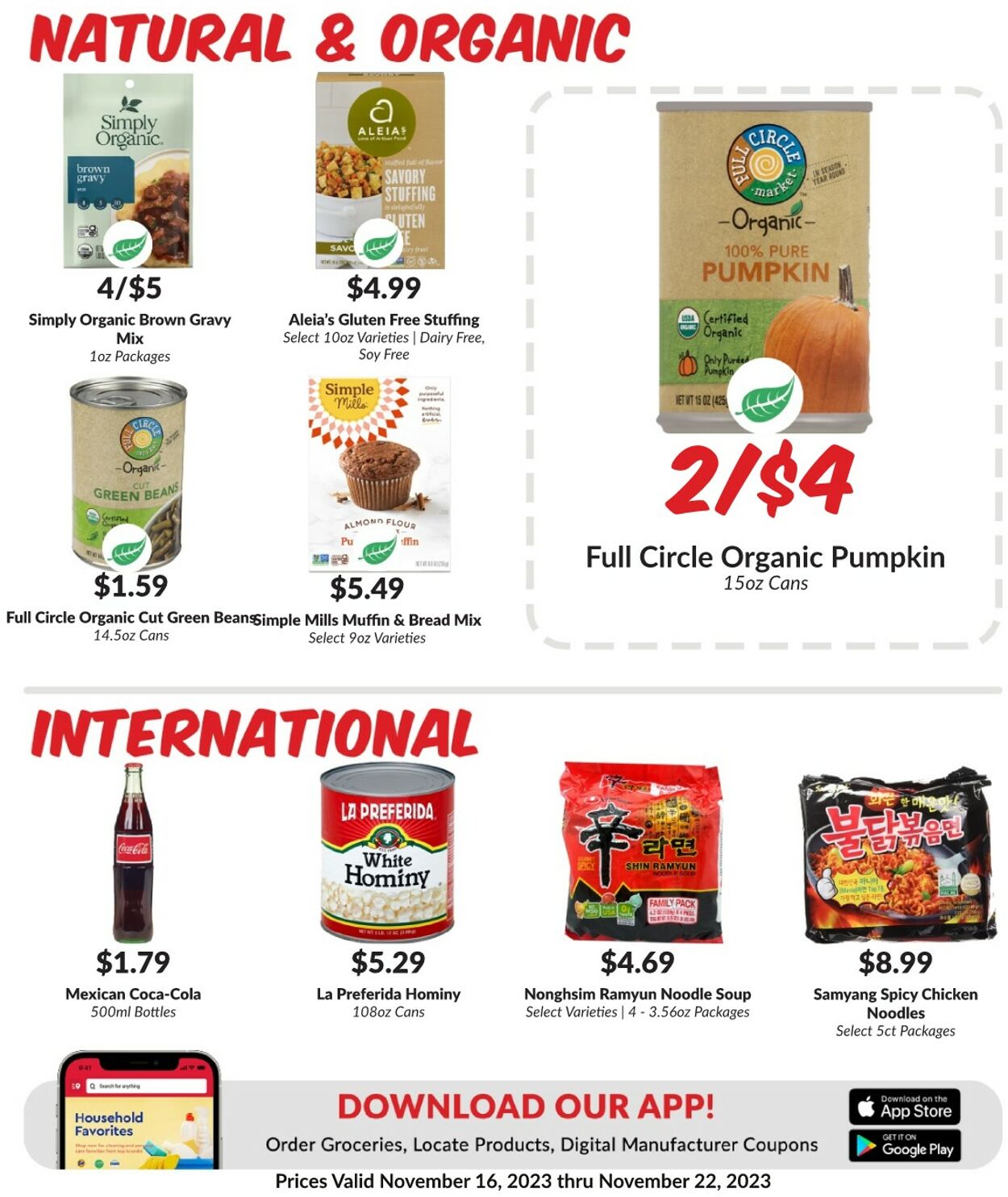 Weekly ad Woodman's Market 11/16/2023 - 11/22/2023