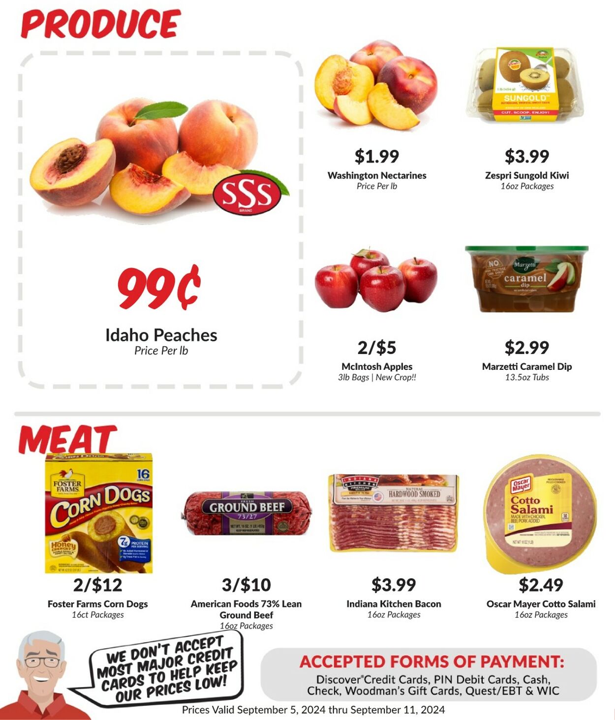 Weekly ad Woodman's Market 09/05/2024 - 09/11/2024