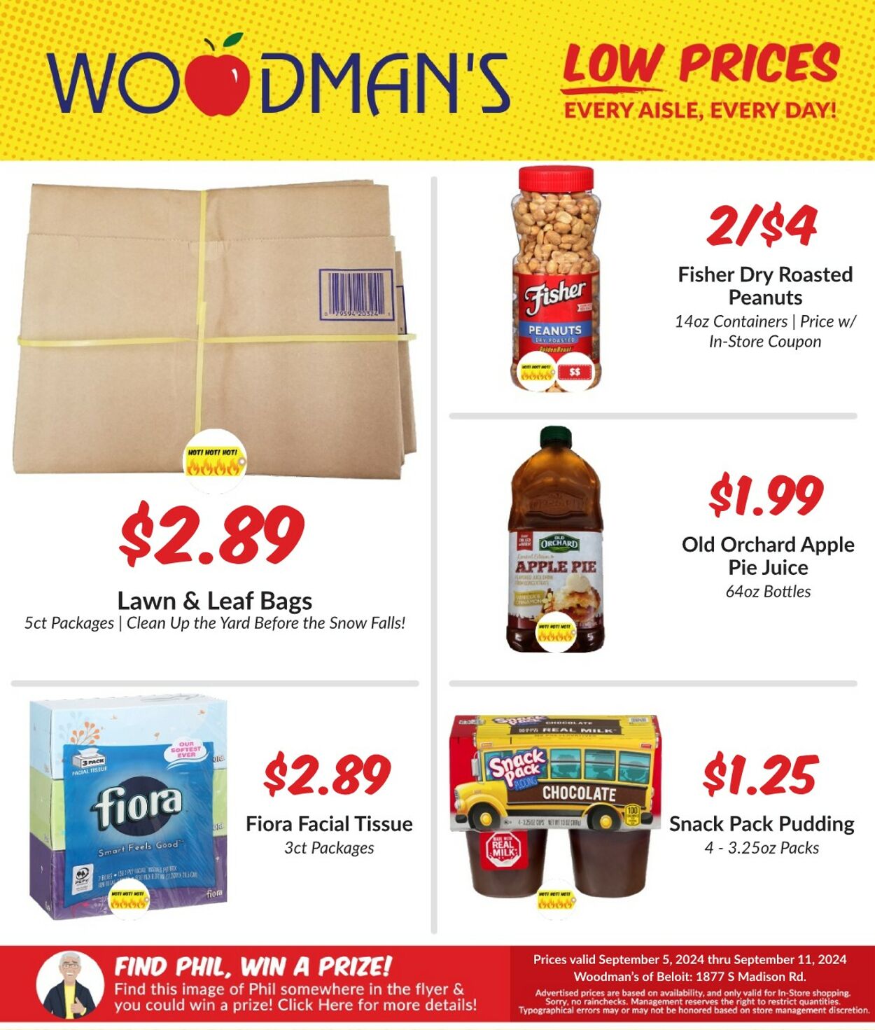 Weekly ad Woodman's Market 09/05/2024 - 09/11/2024