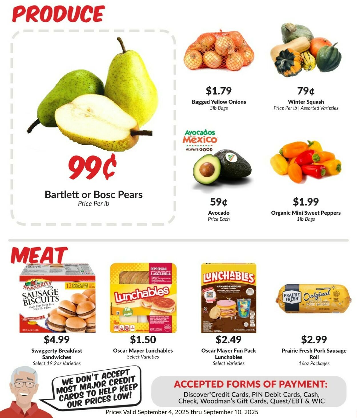 Weekly ad Woodman's Market 09/04/2025 - 09/10/2025