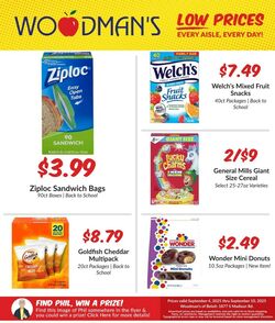 Weekly ad Woodman's Market 09/04/2025 - 09/10/2025