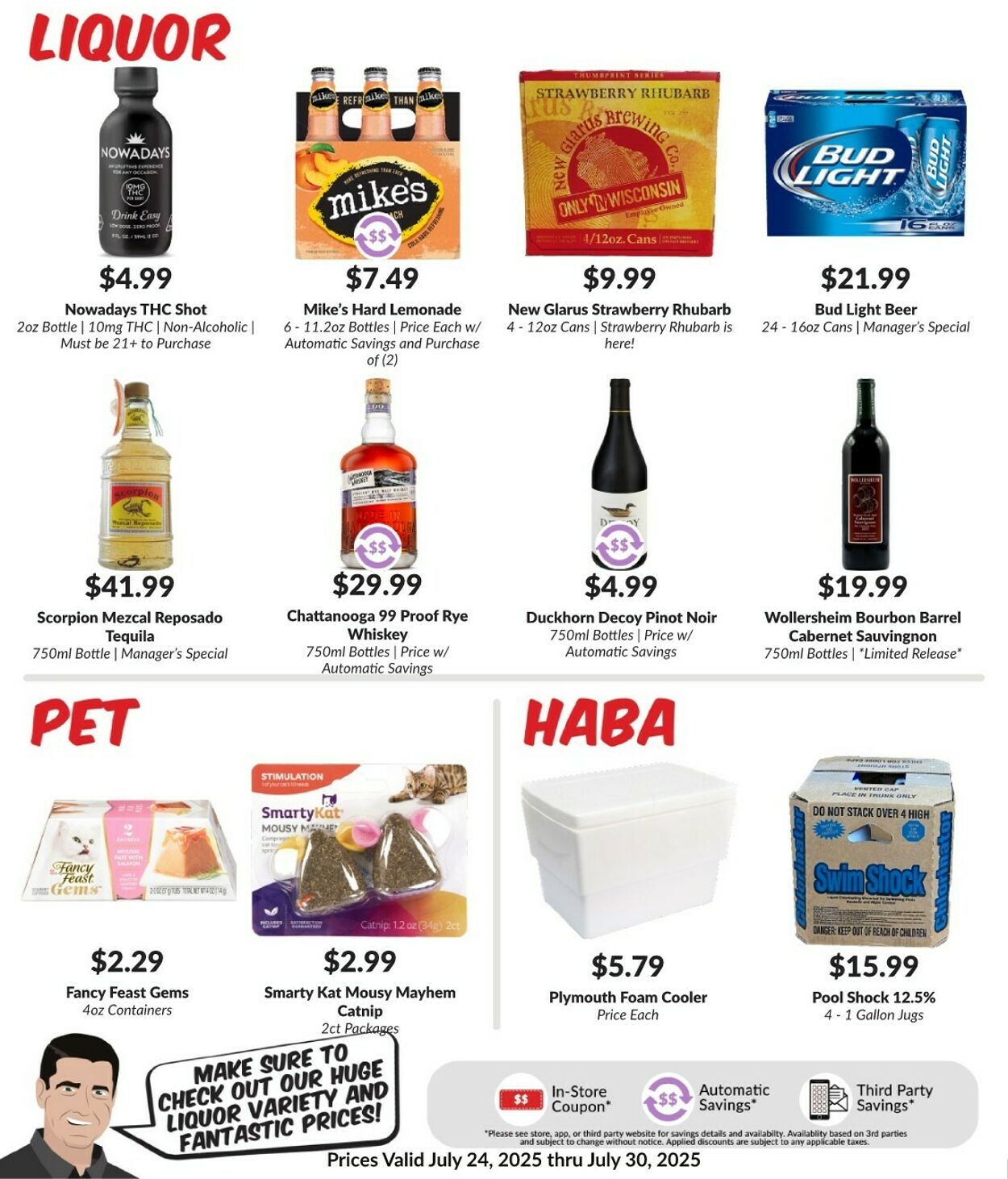 Weekly ad Woodman's Market 07/24/2025 - 07/30/2025
