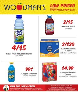 Weekly ad Woodman's Market 07/24/2025 - 07/30/2025