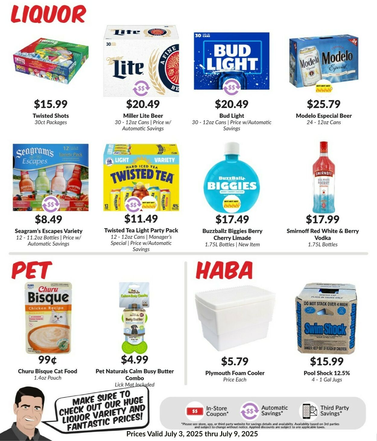 Weekly ad Woodman's Market 07/03/2025 - 07/09/2025