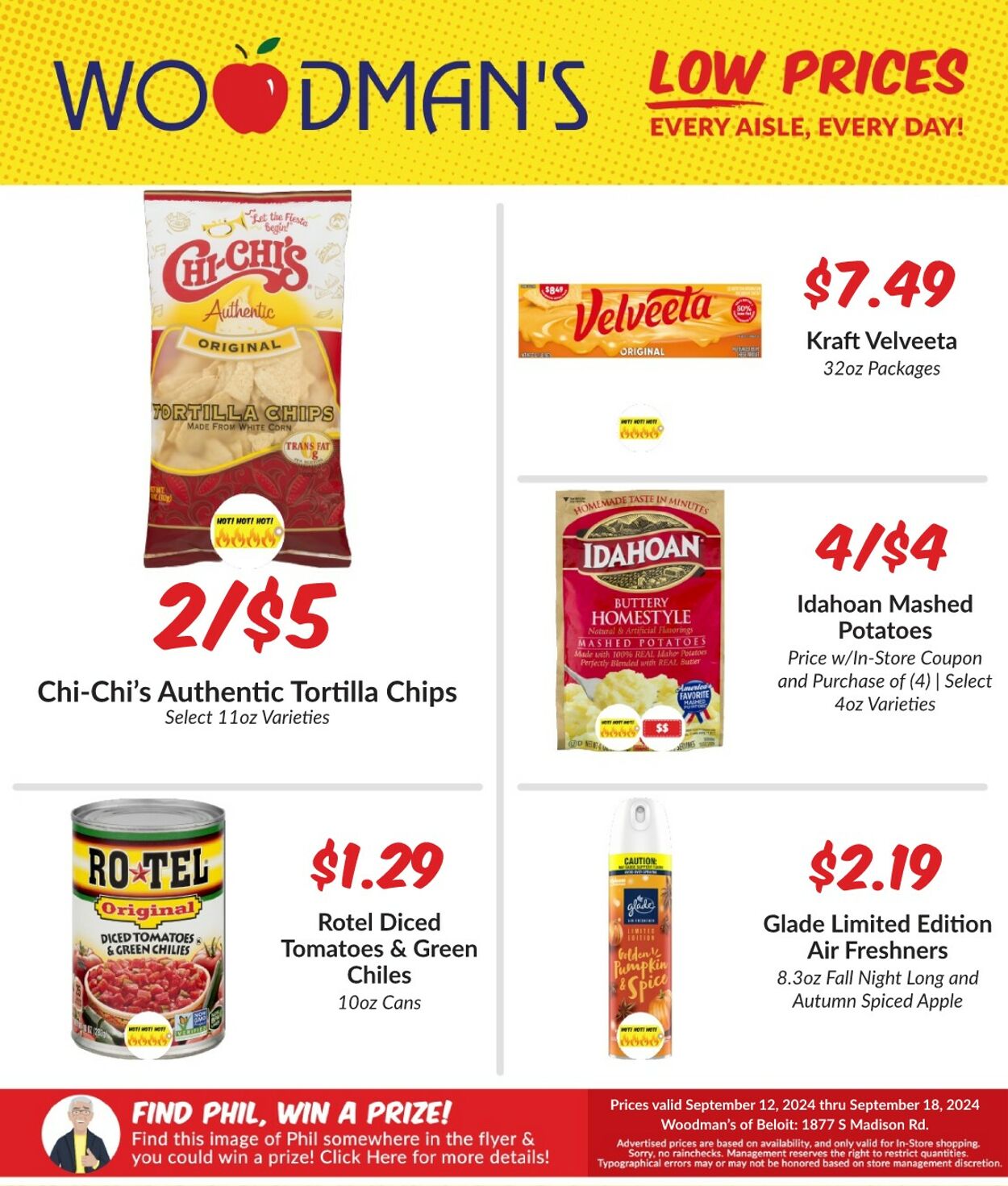 Weekly ad Woodman's Market 09/12/2024 - 09/18/2024