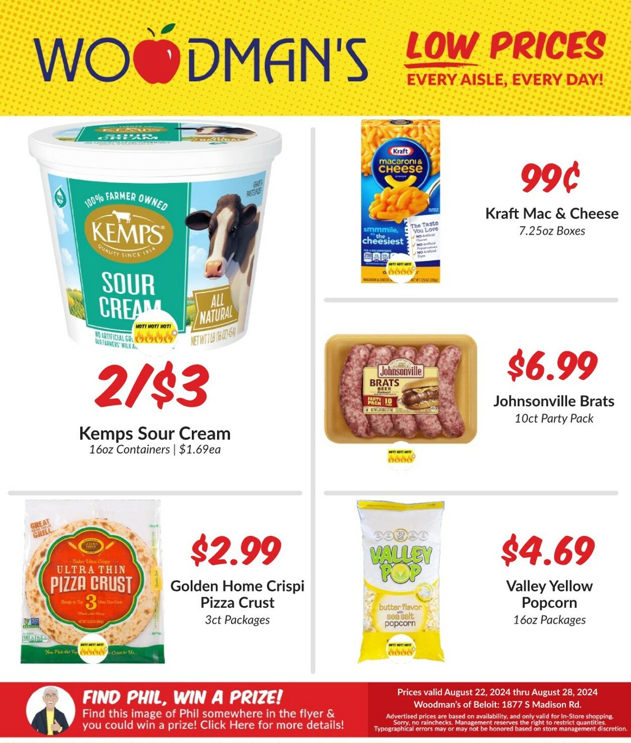 Weekly ad Woodman's Market 08/22/2024 - 08/28/2024