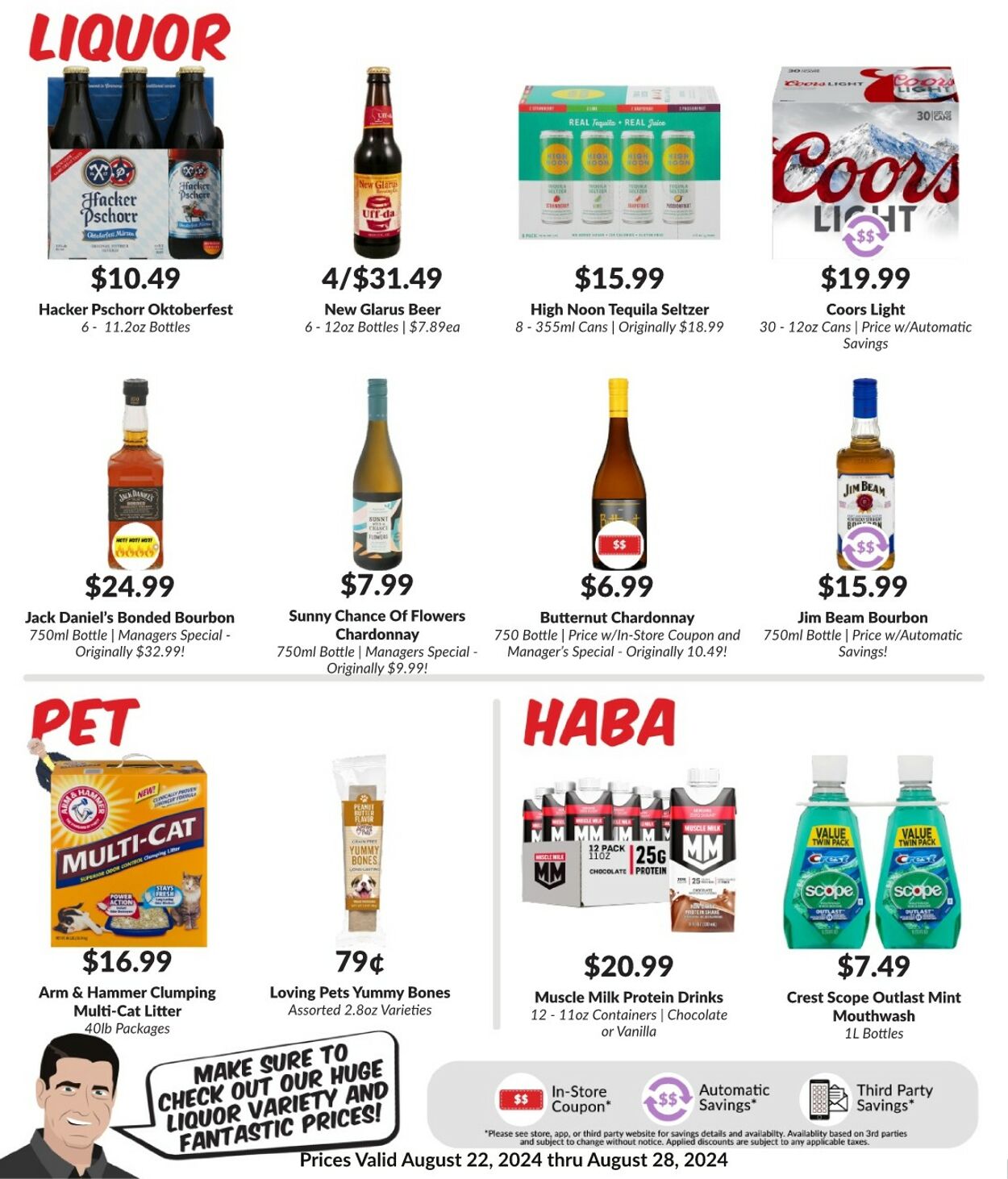 Weekly ad Woodman's Market 08/22/2024 - 08/28/2024