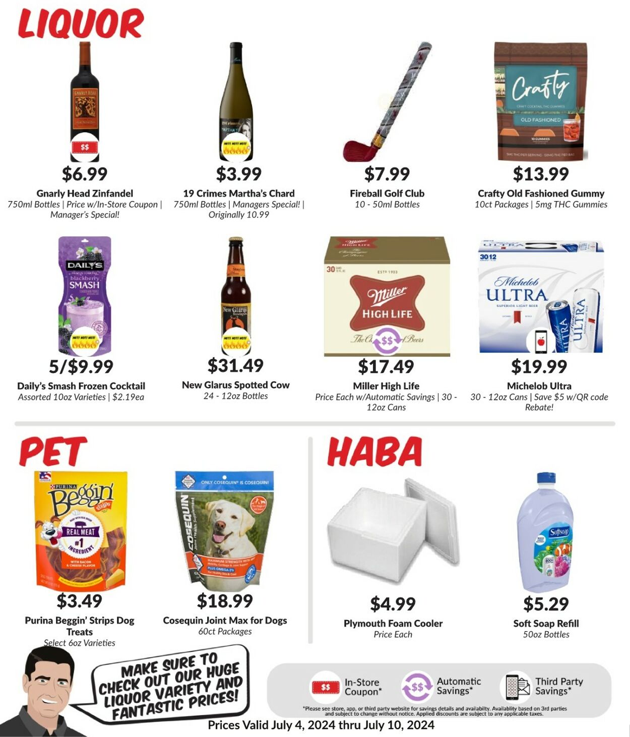 Weekly ad Woodman's Market 07/04/2024 - 07/10/2024