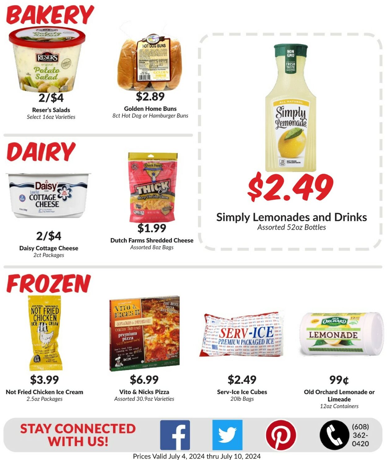 Weekly ad Woodman's Market 07/04/2024 - 07/10/2024