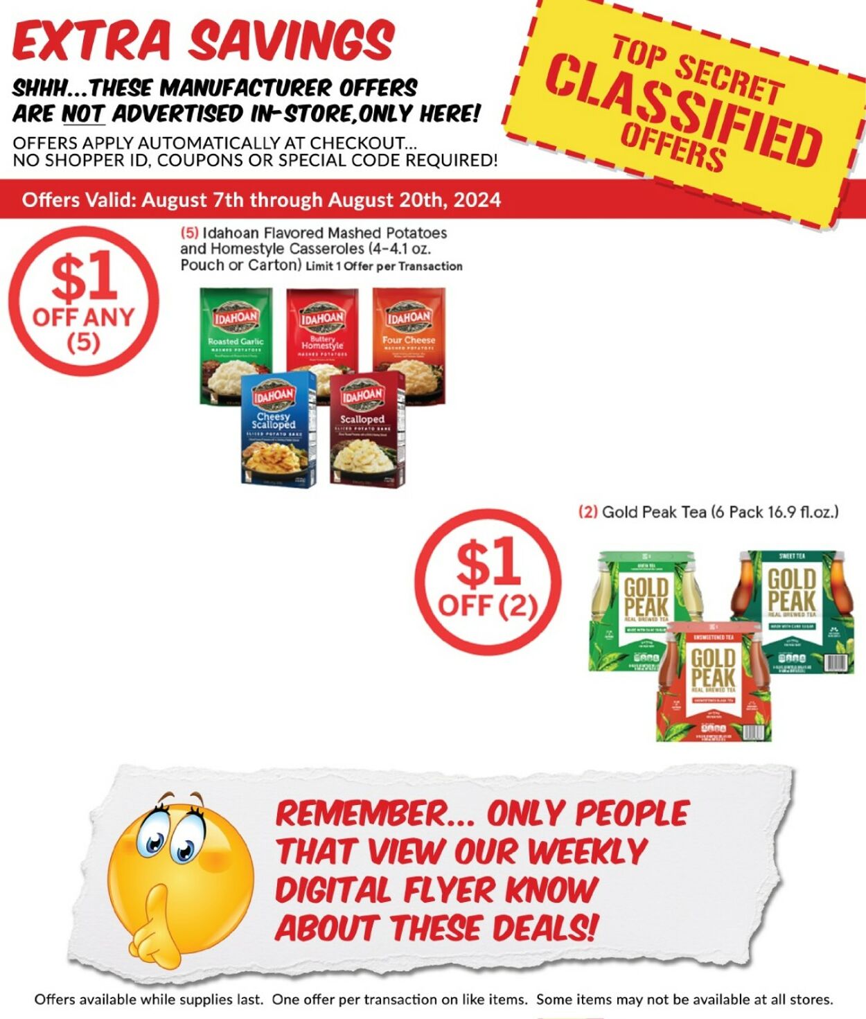 Weekly ad Woodman's Market 08/15/2024 - 08/21/2024