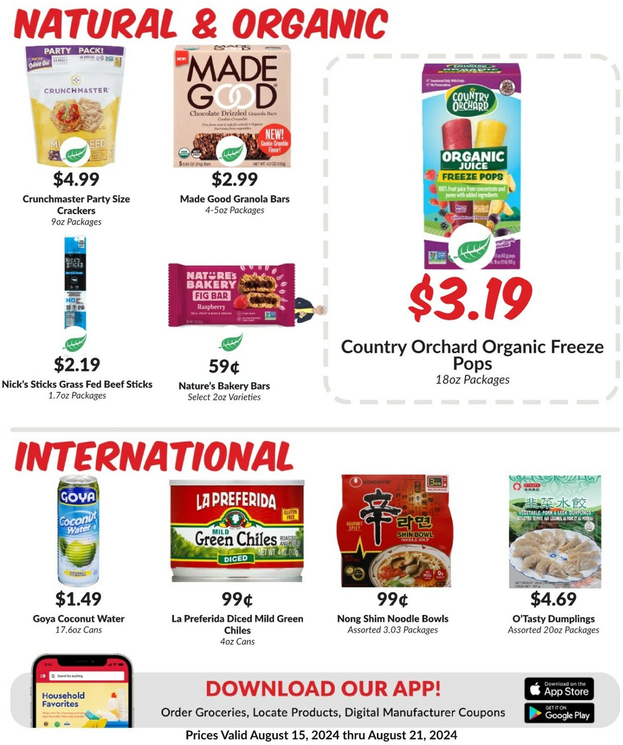 Weekly ad Woodman's Market 08/15/2024 - 08/21/2024