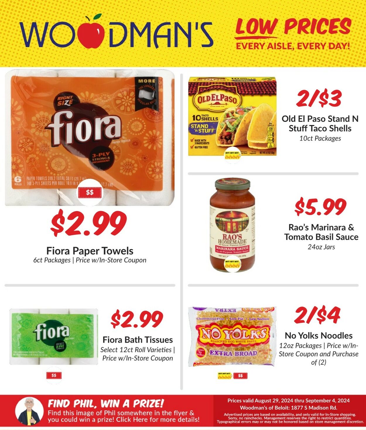 Weekly ad Woodman's Market 08/29/2024 - 09/04/2024