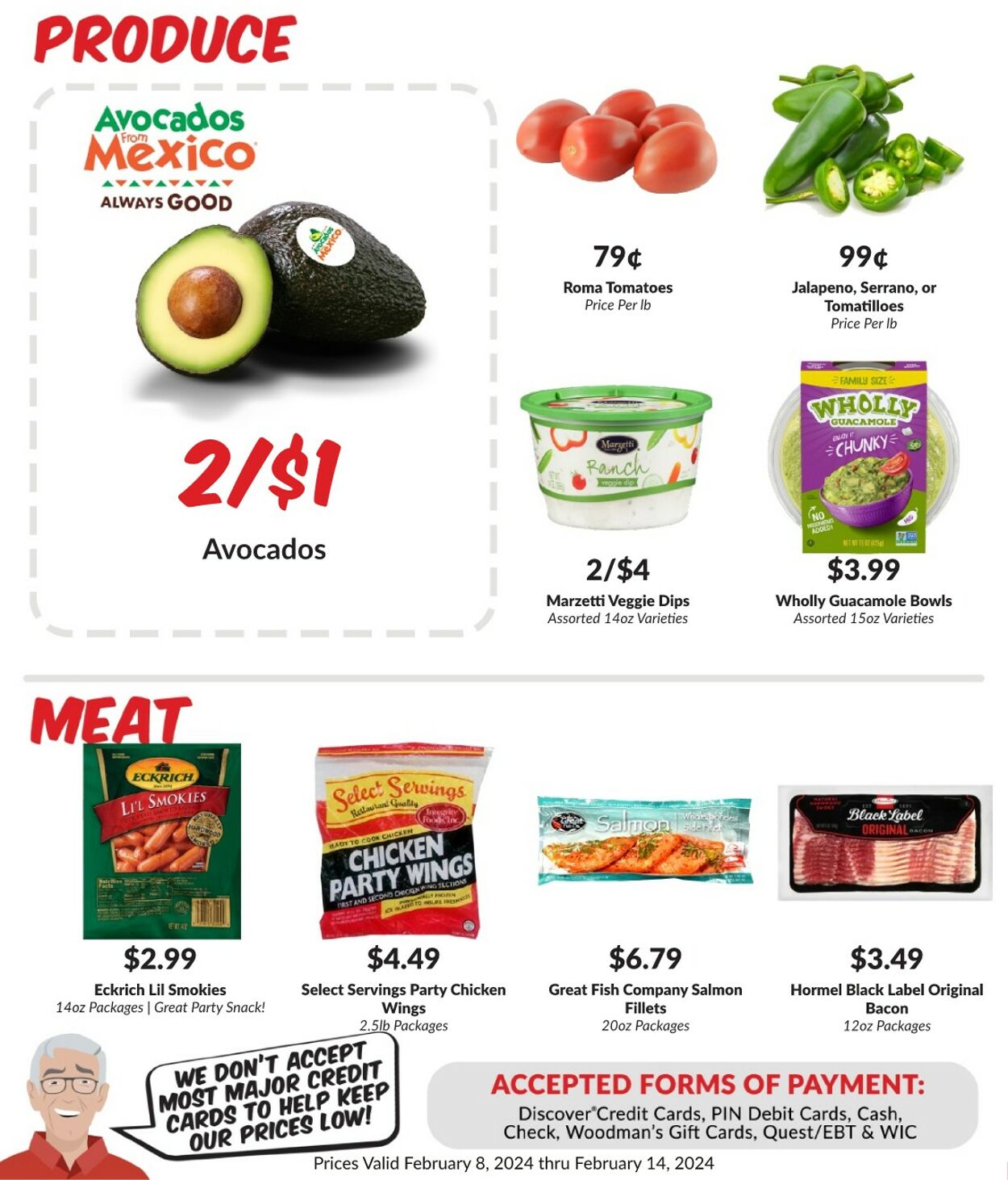 Weekly ad Woodman's Market 02/08/2024 - 02/14/2024