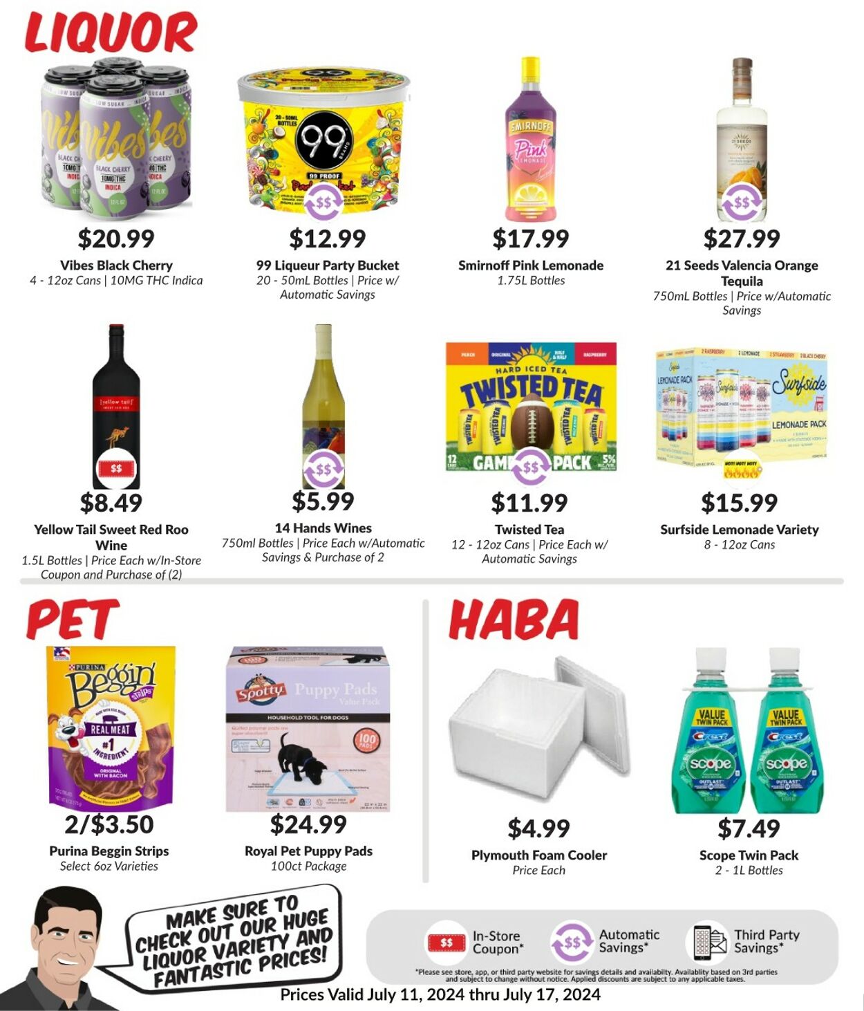 Weekly ad Woodman's Market 07/11/2024 - 07/17/2024