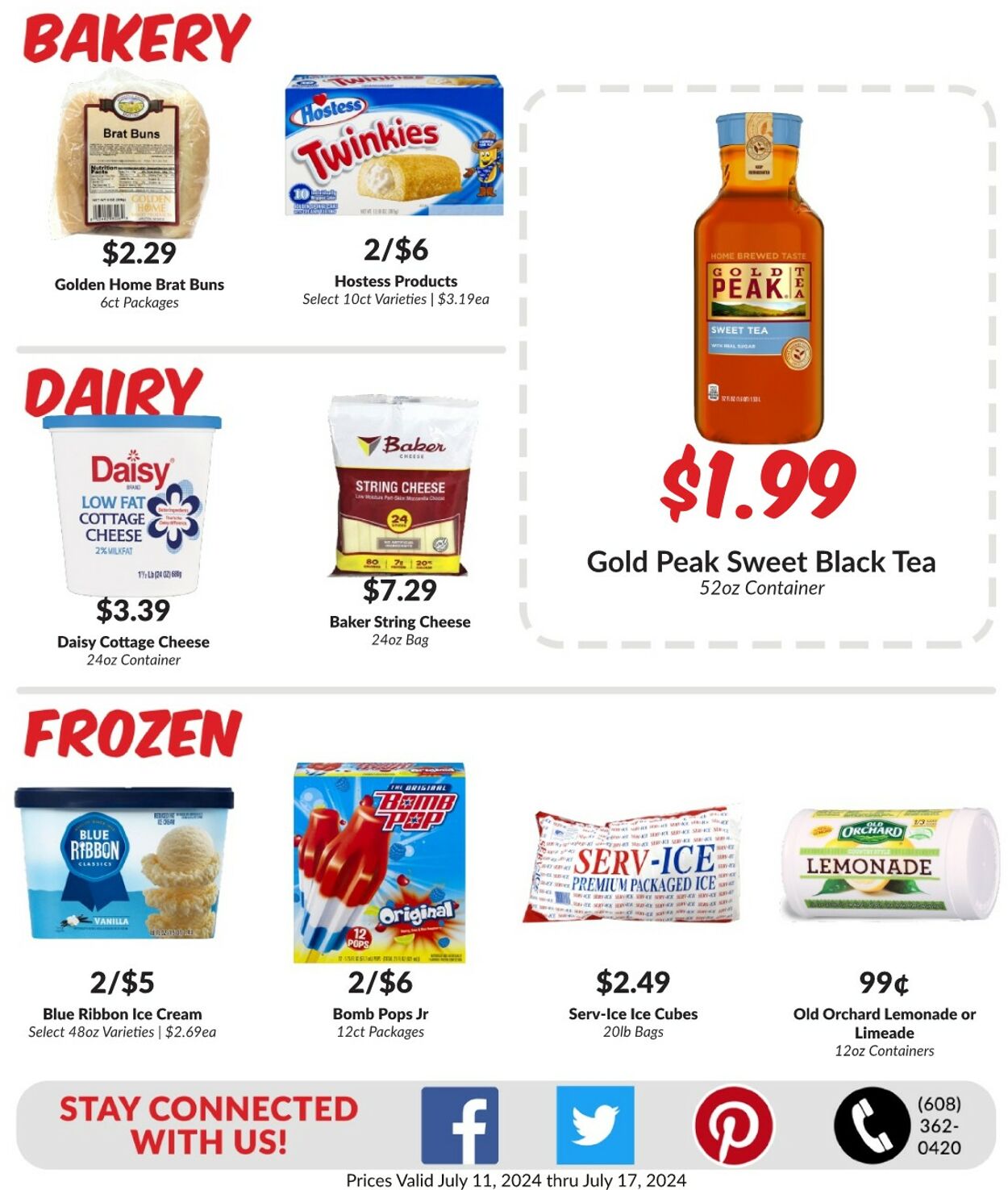 Weekly ad Woodman's Market 07/11/2024 - 07/17/2024