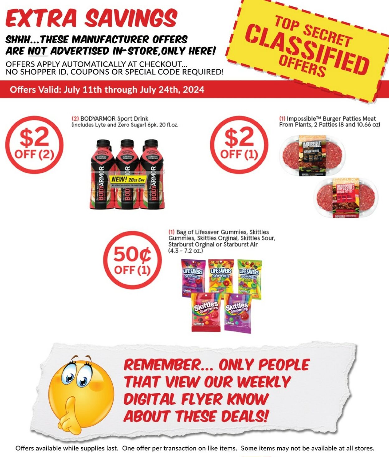 Weekly ad Woodman's Market 07/11/2024 - 07/17/2024