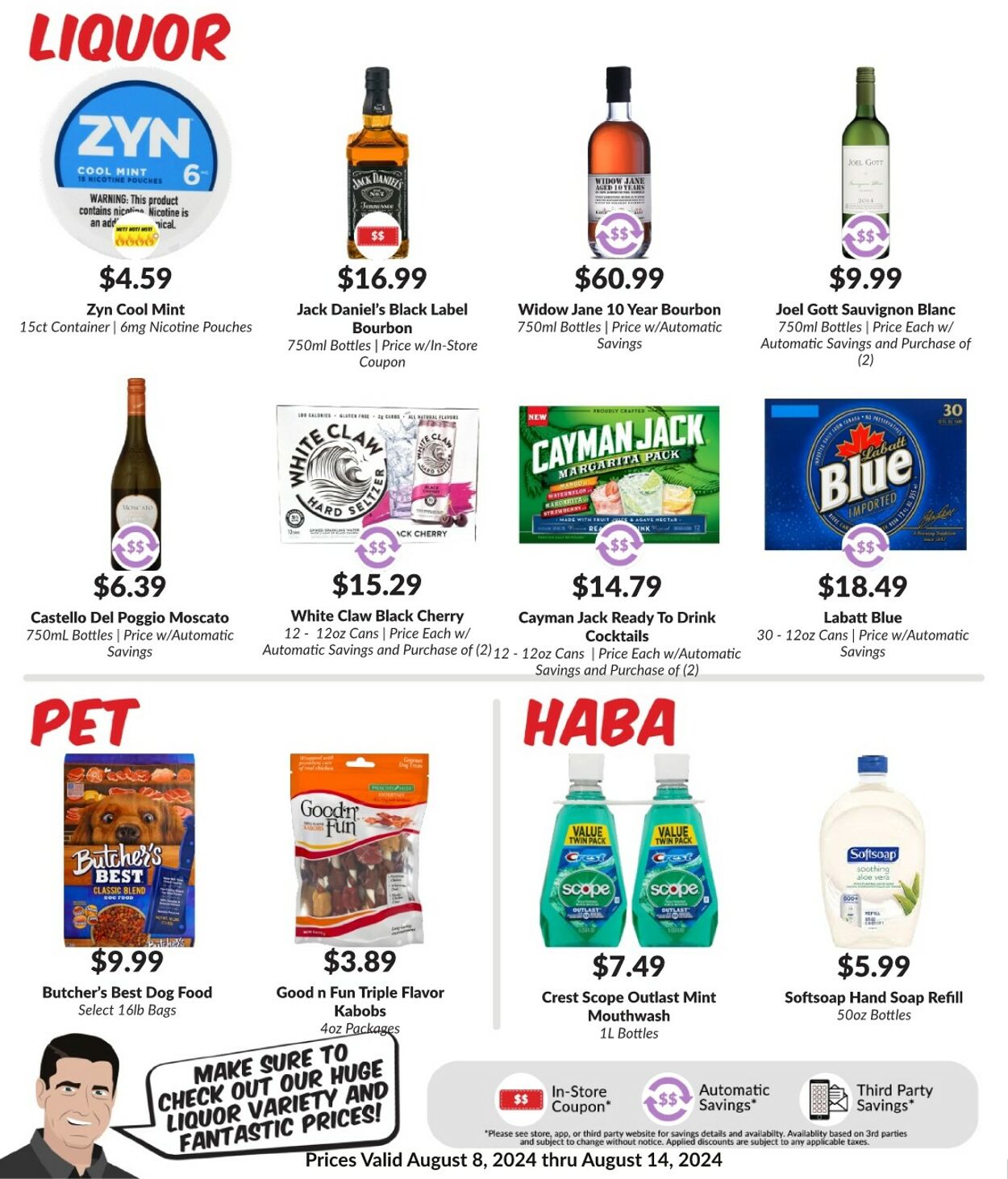 Weekly ad Woodman's Market 08/08/2024 - 08/14/2024