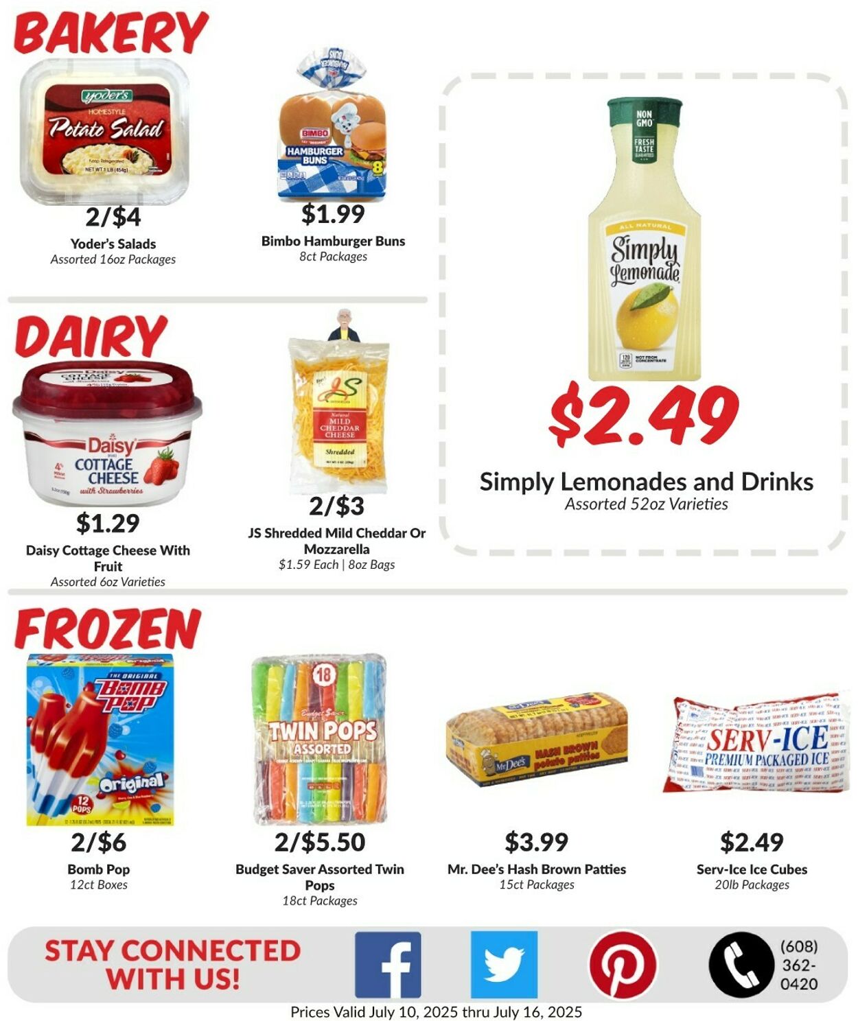 Weekly ad Woodman's Market 07/10/2025 - 07/16/2025