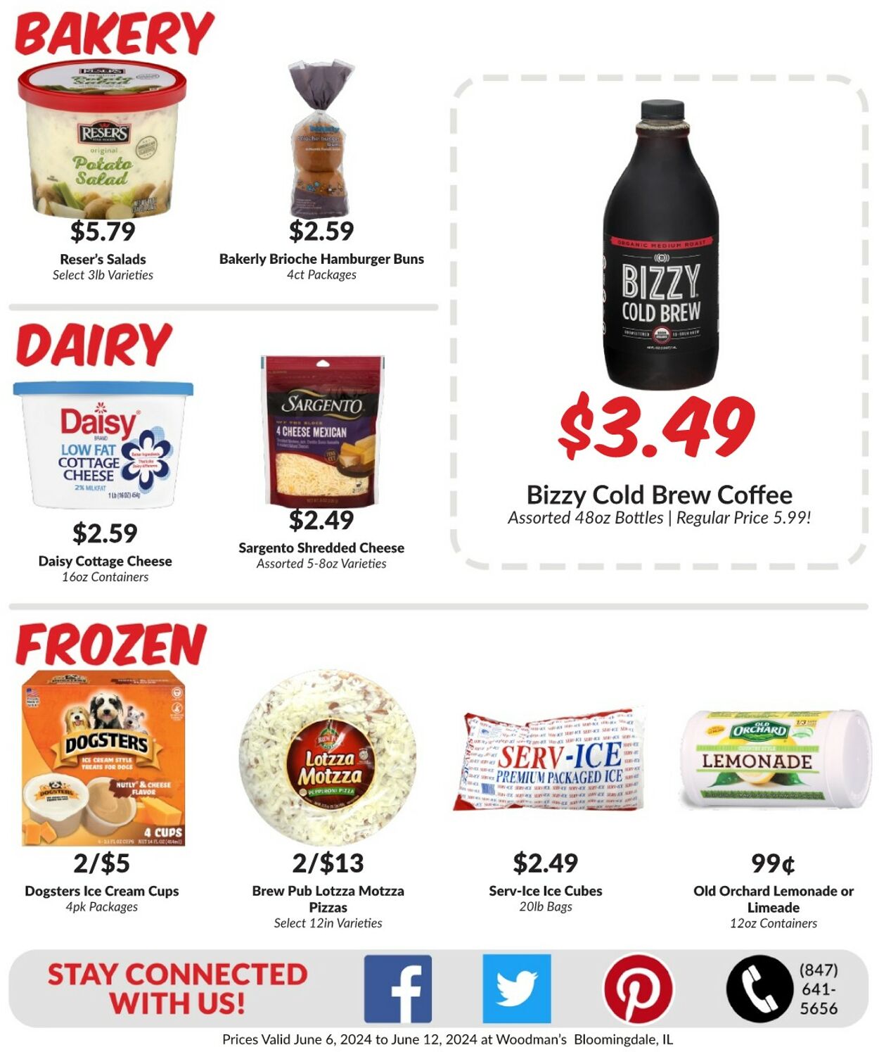 Weekly ad Woodman's Market 06/06/2024 - 06/12/2024