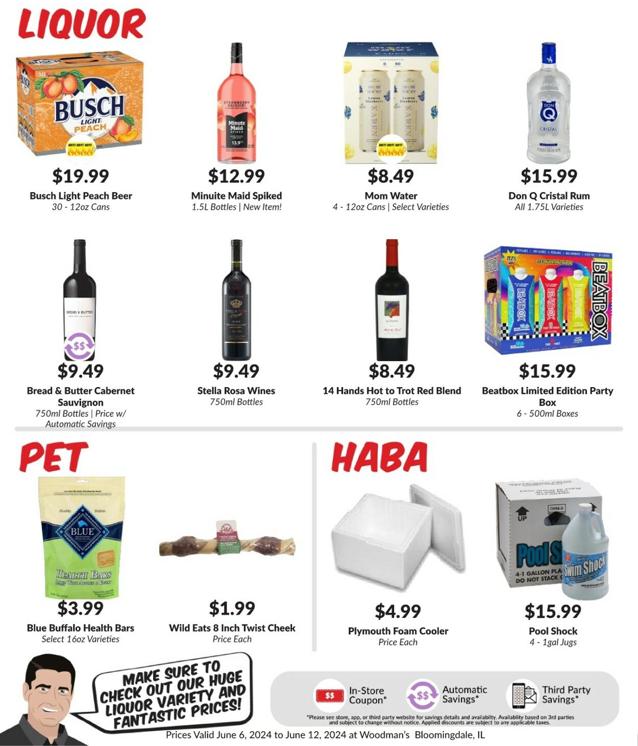 Weekly ad Woodman's Market 06/06/2024 - 06/12/2024