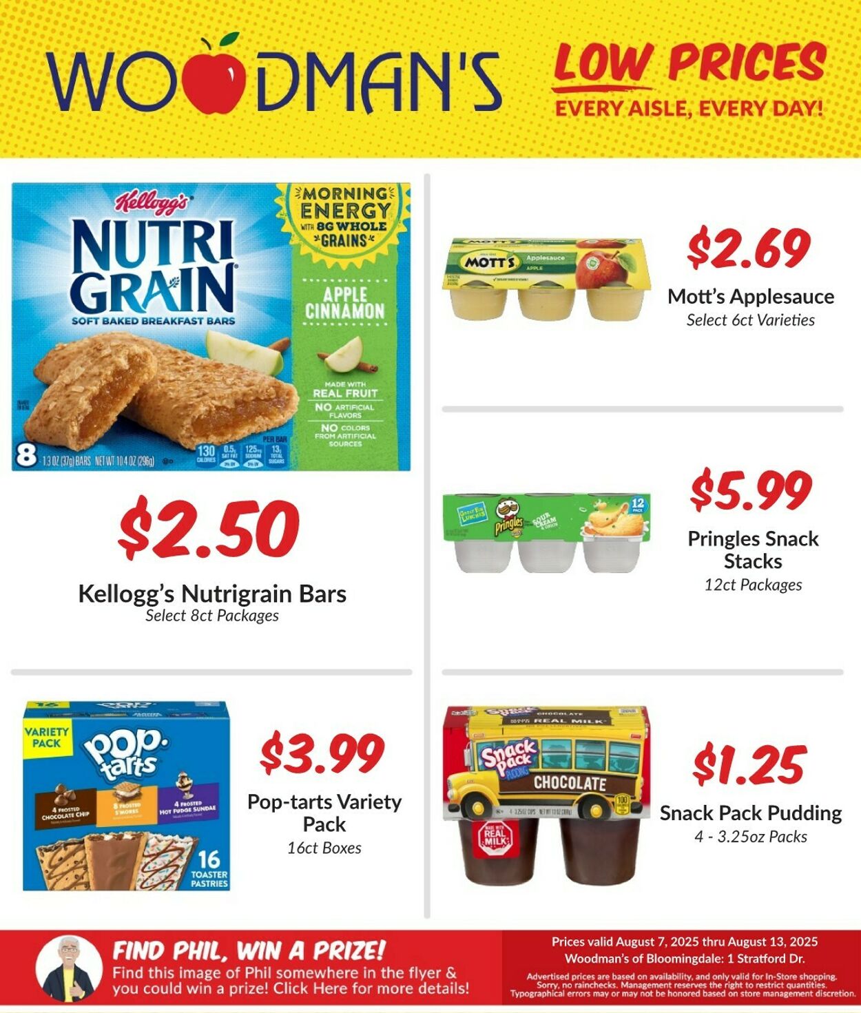 Weekly ad Woodman's Market 08/07/2025 - 08/13/2025