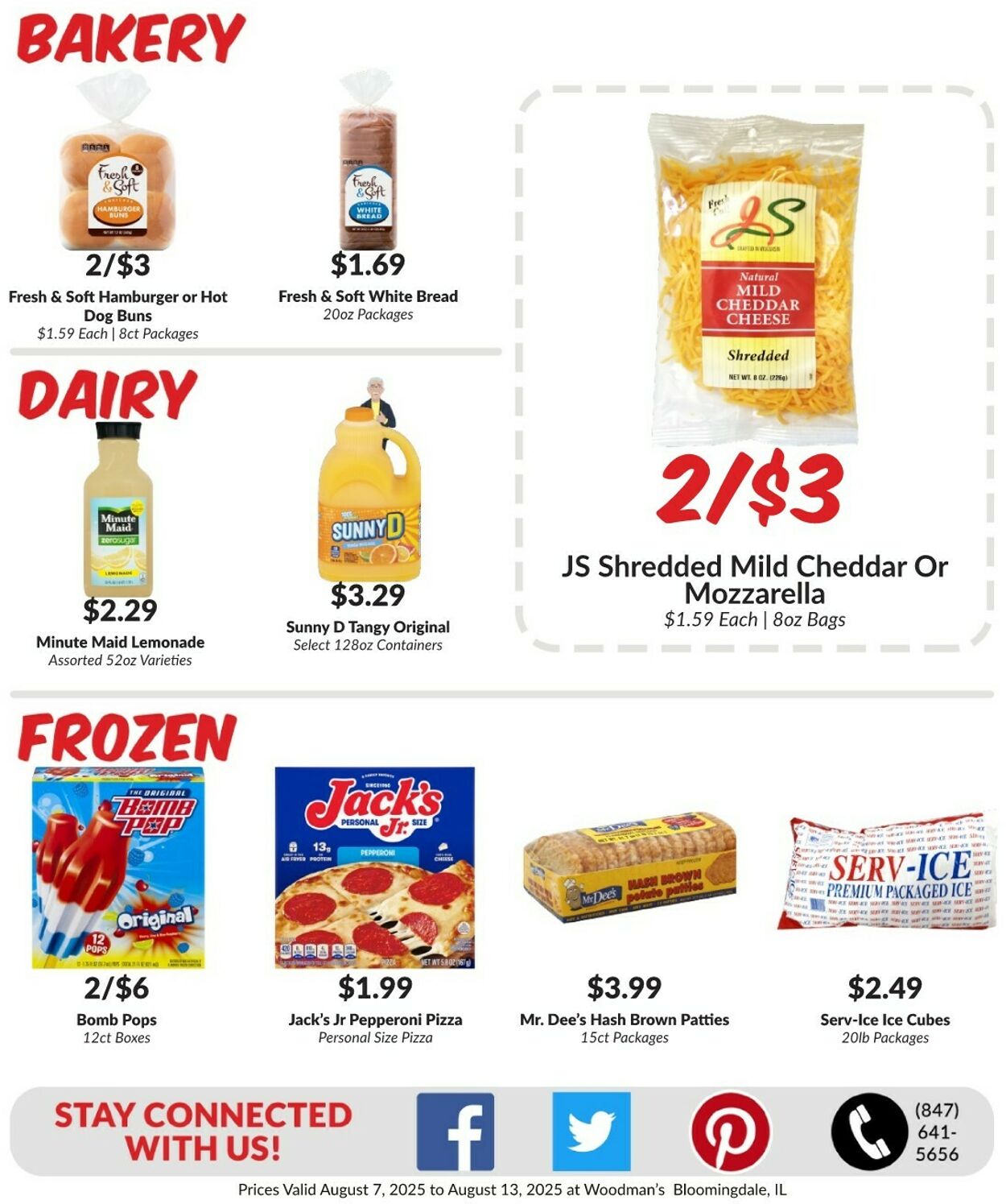Weekly ad Woodman's Market 08/07/2025 - 08/13/2025