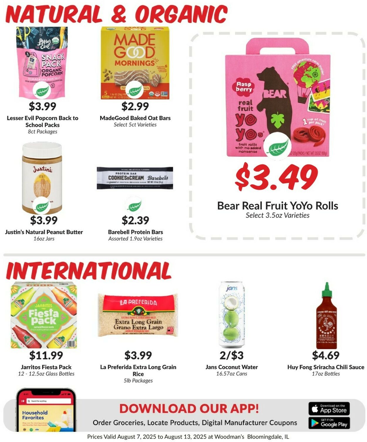 Weekly ad Woodman's Market 08/07/2025 - 08/13/2025