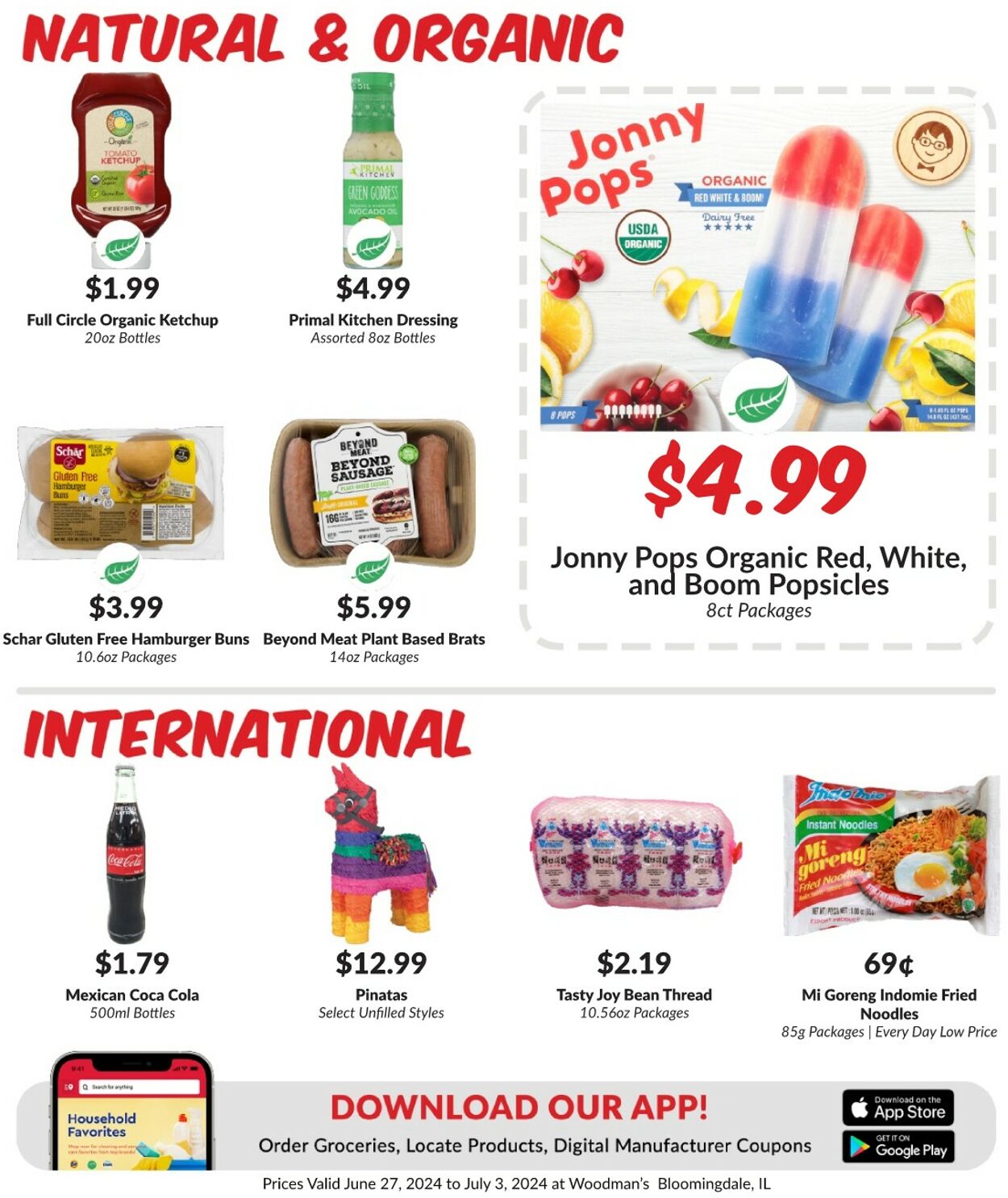 Weekly ad Woodman's Market 07/04/2024 - 07/10/2024