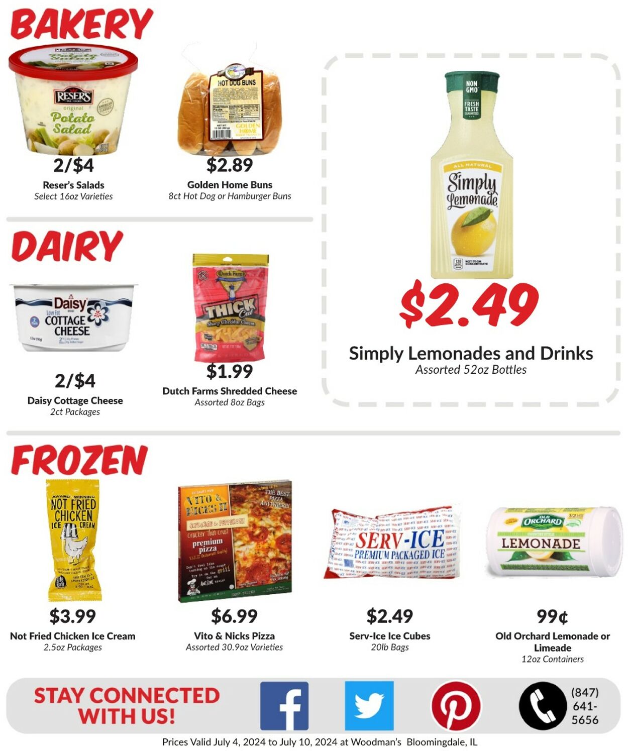 Weekly ad Woodman's Market 07/04/2024 - 07/10/2024