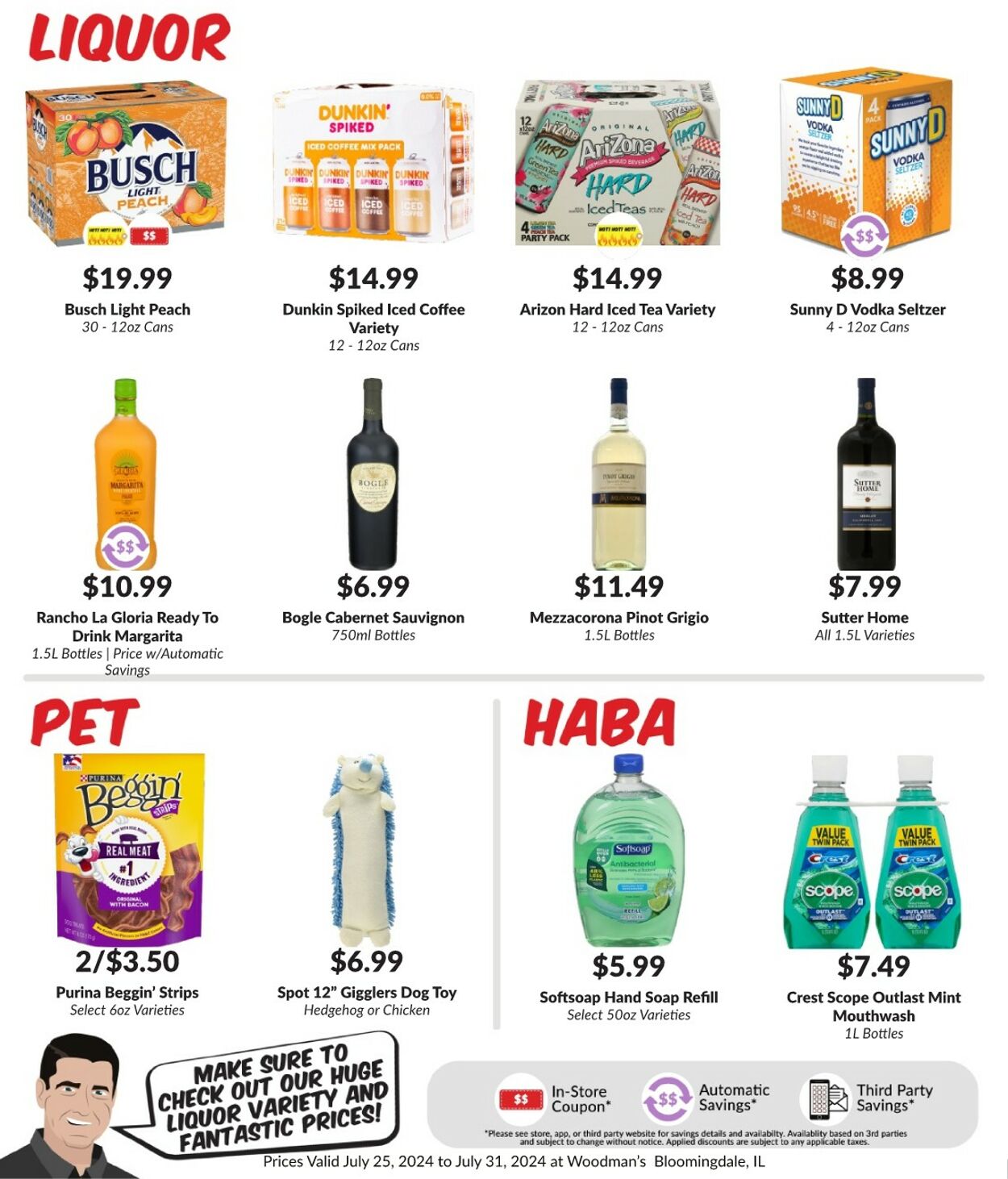 Weekly ad Woodman's Market 08/01/2024 - 08/07/2024