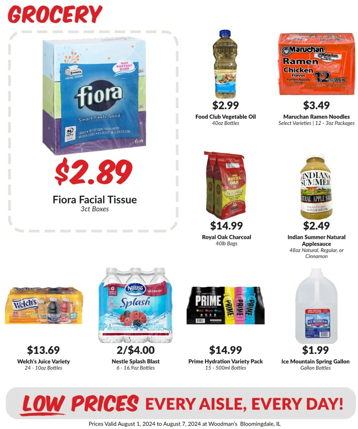 Weekly ad Woodman's Market 08/01/2024 - 08/07/2024