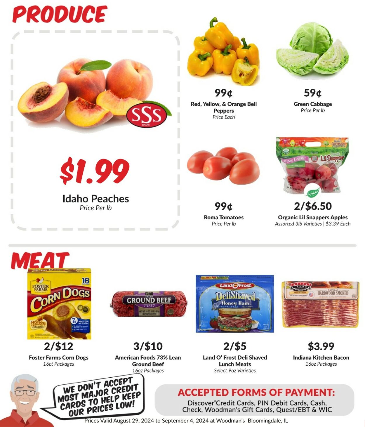 Weekly ad Woodman's Market 08/29/2024 - 09/04/2024