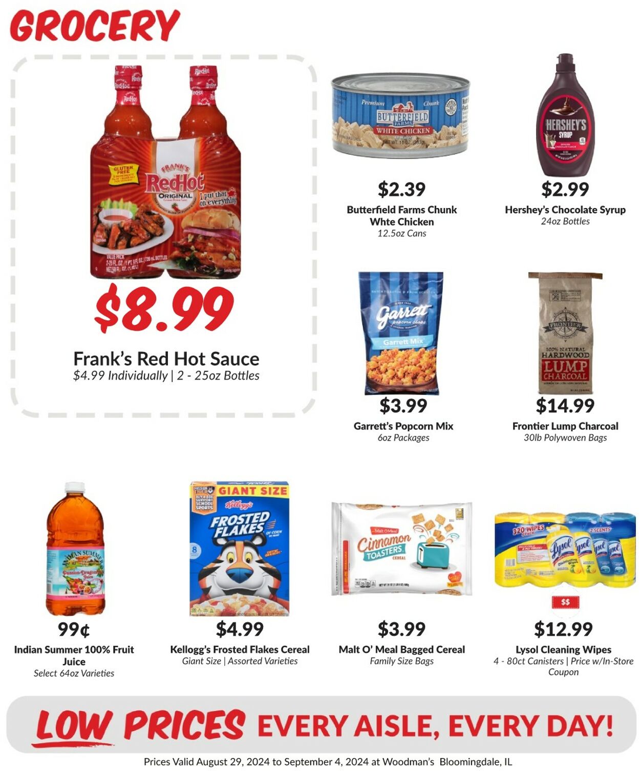 Weekly ad Woodman's Market 08/29/2024 - 09/04/2024