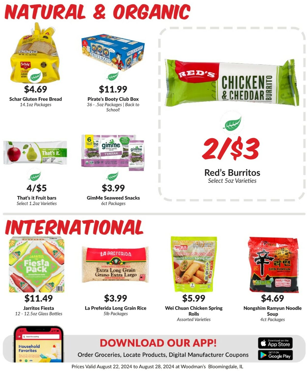 Weekly ad Woodman's Market 08/22/2024 - 08/28/2024