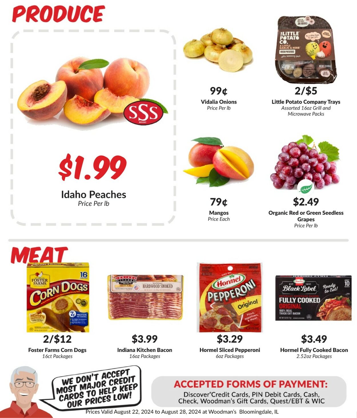 Weekly ad Woodman's Market 08/22/2024 - 08/28/2024