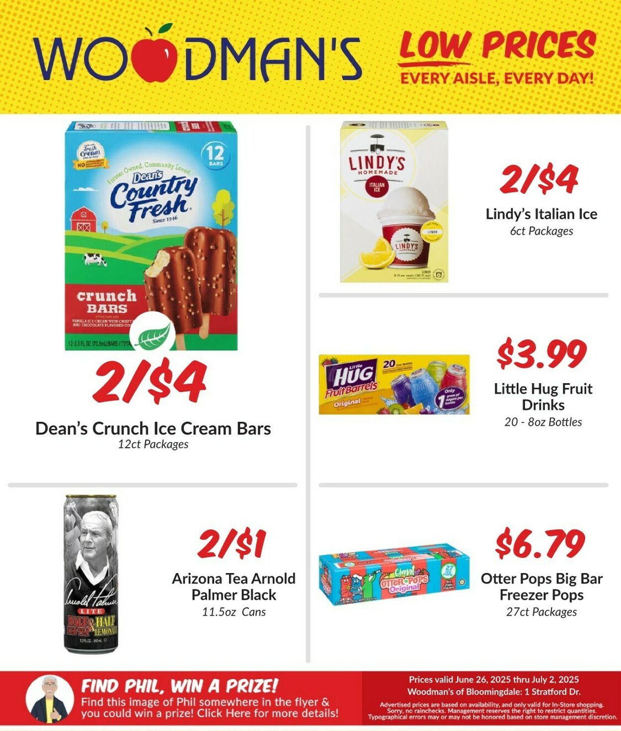Weekly ad Woodman's Market 06/26/2025 - 07/02/2025