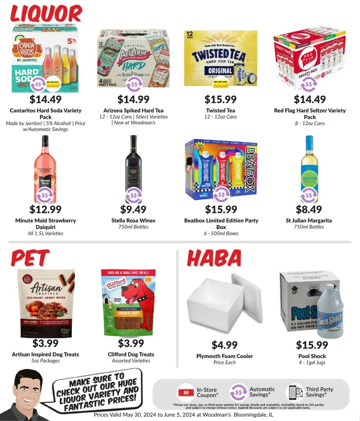 Weekly ad Woodman's Market 05/30/2024 - 06/05/2024