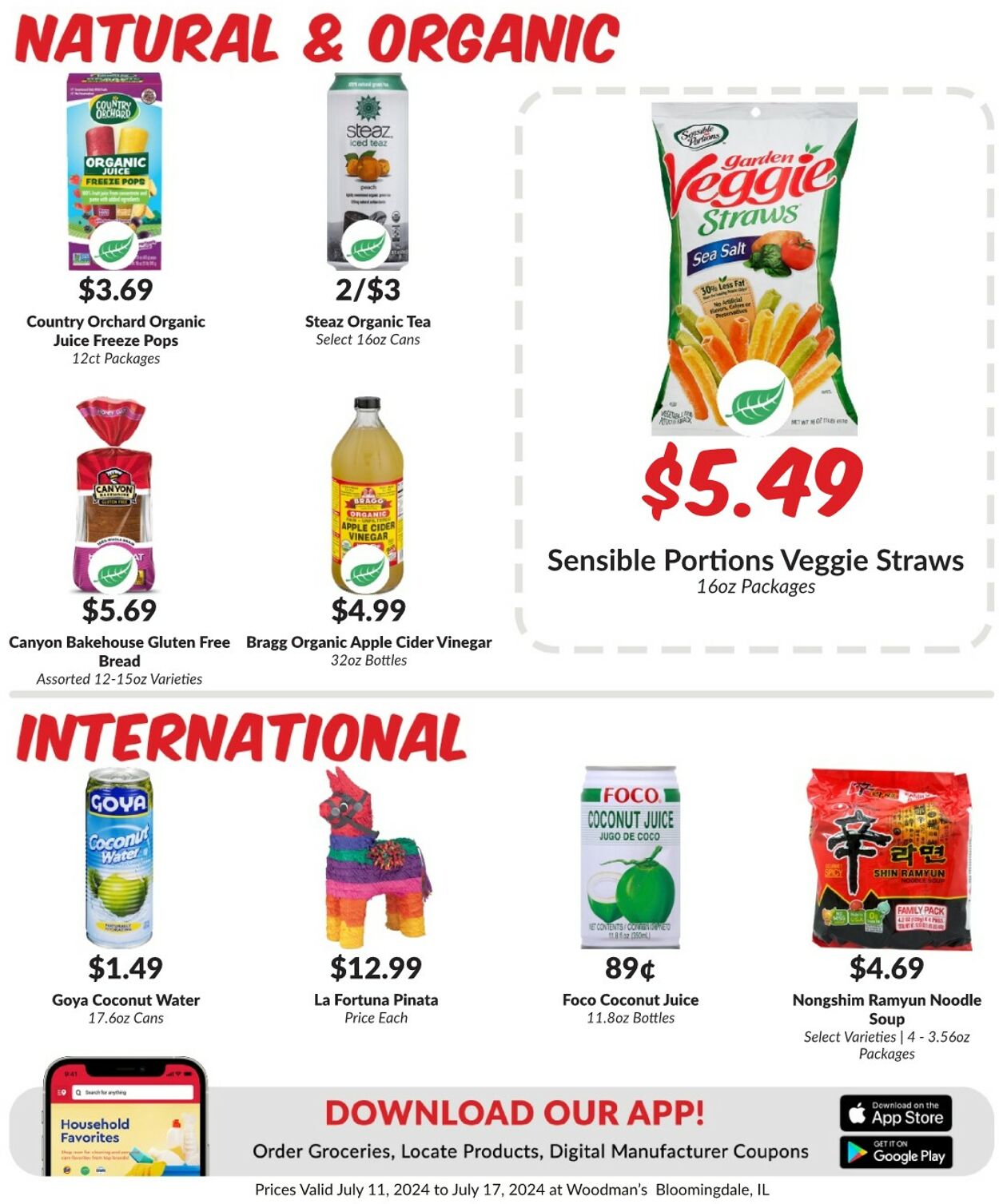 Weekly ad Woodman's Market 07/18/2024 - 07/24/2024