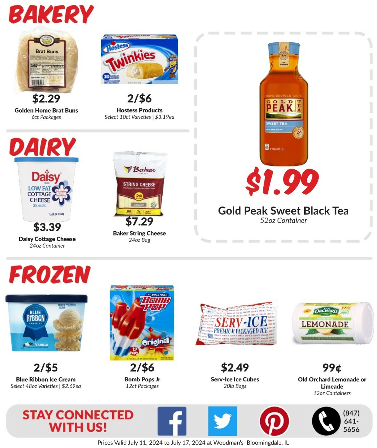 Weekly ad Woodman's Market 07/18/2024 - 07/24/2024